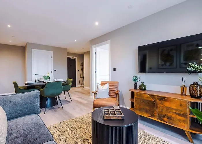 Holiday home Centre - Luxury 2 Bed - Free Parking